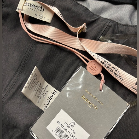 House of CB Black Strapless Top - Picture 5 of 6